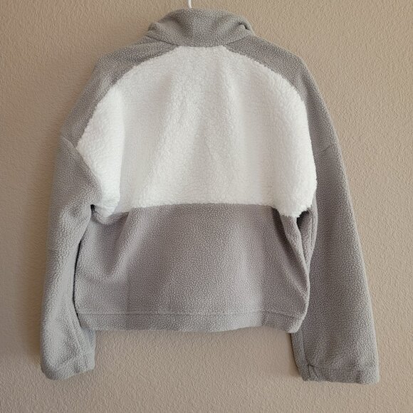 Columbia Lodge Sherpa Pullover in Dove Sea Salt Crushed Clay NWT - Picture 6 of 6